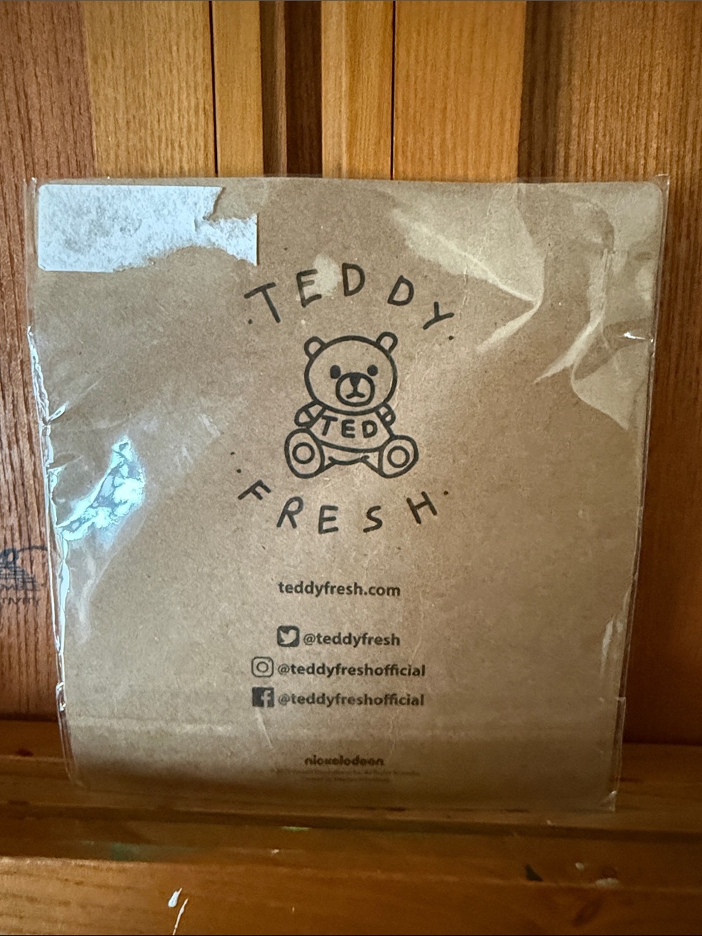 Teddy Fresh x Spongebob Embroidered Patch Collectible Unopened - Picture 2 of 3